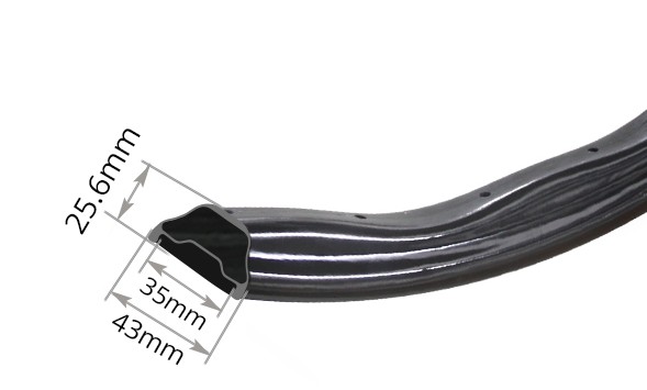 Sección transversal llanta ST DH/EBIKE35 con ancho interno 35mm para DH y e-MTB — ST Wheels