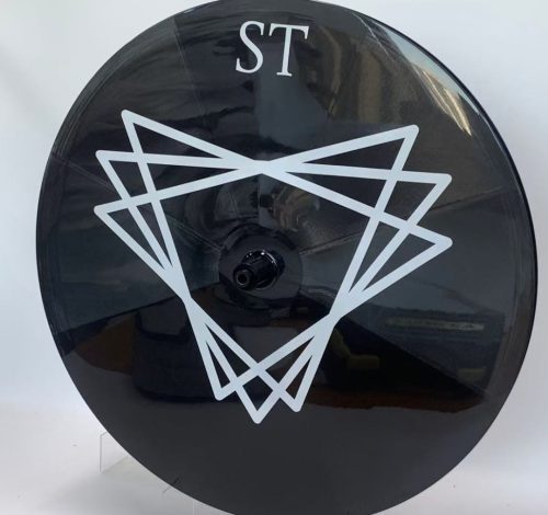 Rueda lenticular ST TT para contrarreloj y triatlón, perfil aerodinámico de disco