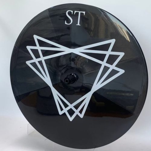 Rueda lenticular ST TT para contrarreloj y triatlón, perfil aerodinámico de disco